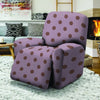 Tan And Brown Tiny Polka Dot Recliner Cover-grizzshop