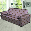 Tan And Brown Tiny Polka Dot Sofa Cover-grizzshop