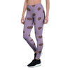 Tan And Brown Tiny Polka Dot Women's Leggings-grizzshop