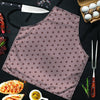 Tan Brown Polka Dot Men's Apron-grizzshop