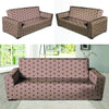 Tan Brown Polka Dot Sofa Cover-grizzshop