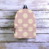 Tan Polka Dot Backpack-grizzshop