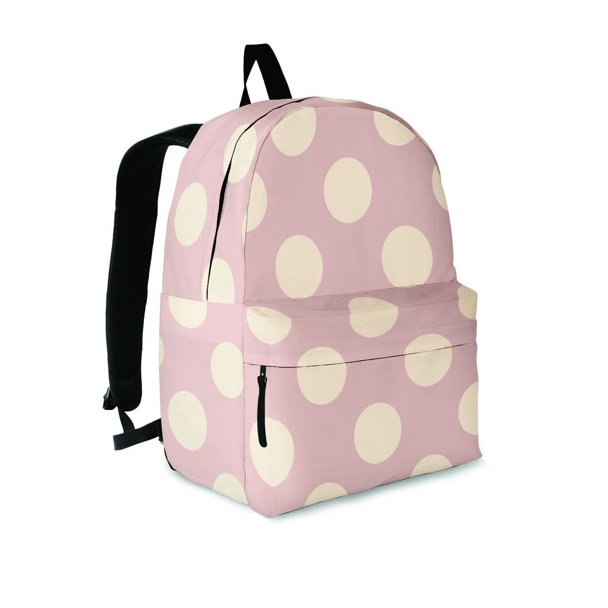 Tan Polka Dot Backpack-grizzshop