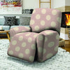 Tan Polka Dot Recliner Cover-grizzshop