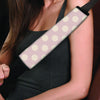 Tan Polka Dot Seat Belt Cover-grizzshop