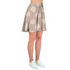 Tan Polka Dot Women's Skirt-grizzshop