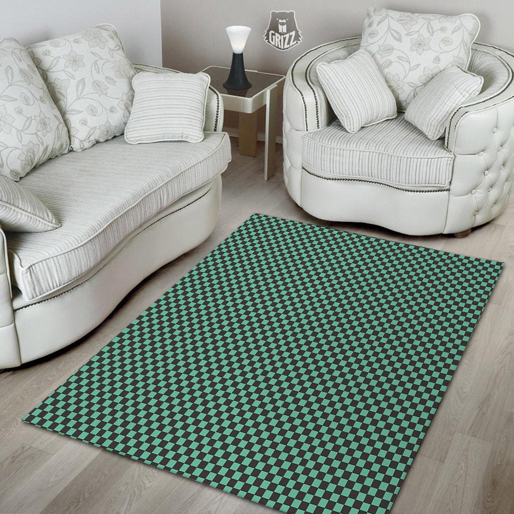 Tanjiro Print Pattern Floor Mat-grizzshop