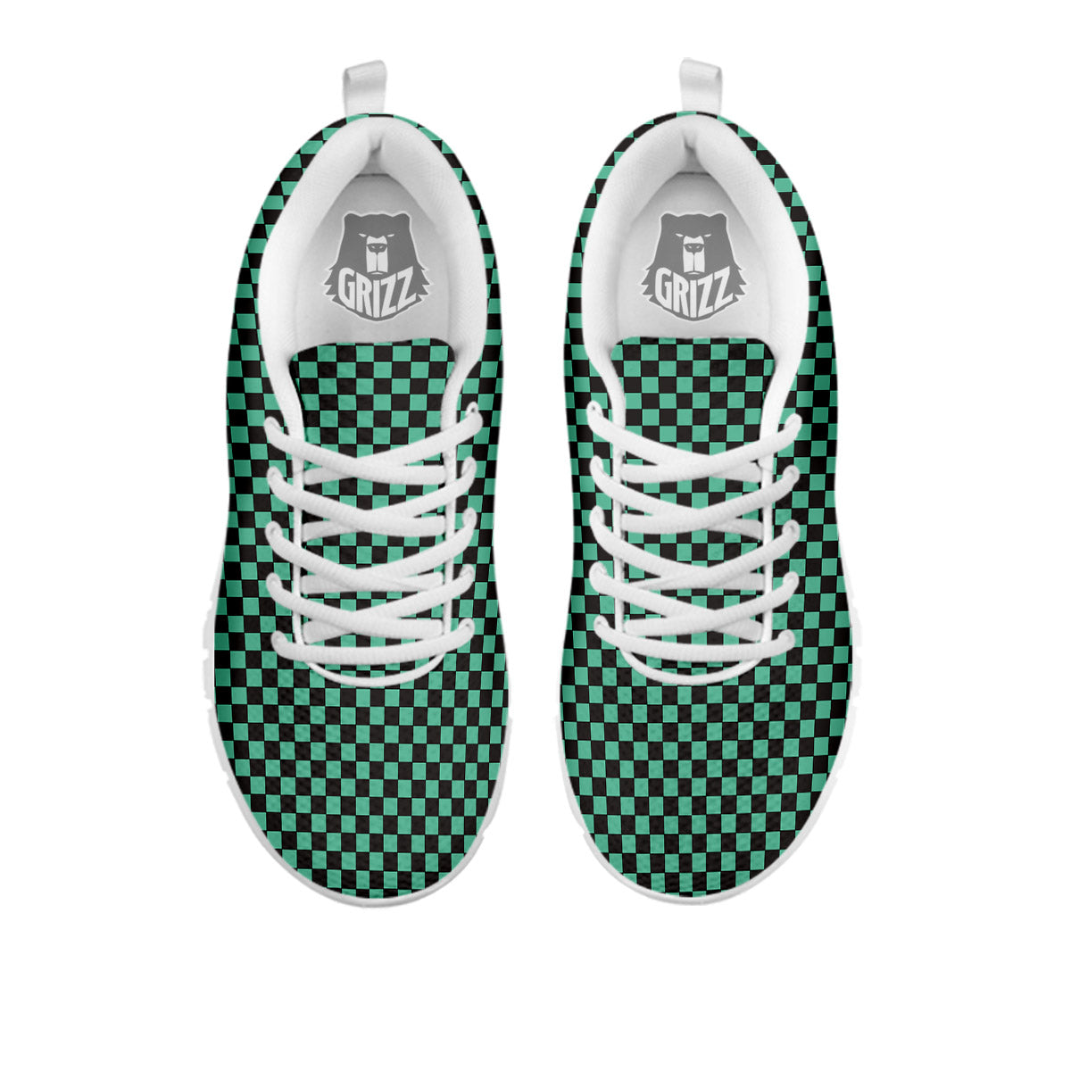 Tanjiro Print Pattern White Sneaker-grizzshop