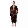 Tape Old Cassette Print Men's Robe-grizzshop