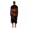 Tape Old Cassette Print Men's Robe-grizzshop