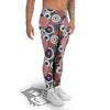 Target Darts Board Game Print Pattern Men's Leggings-grizzshop