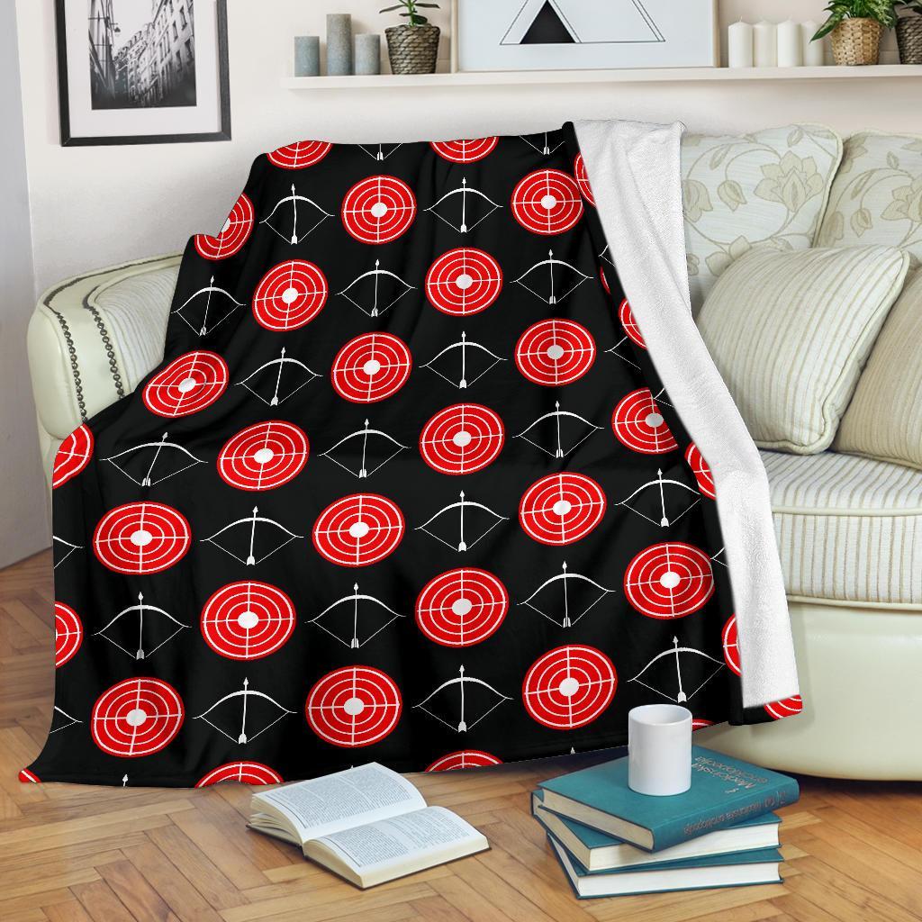 Targets Archery Pattern Print Blanket-grizzshop