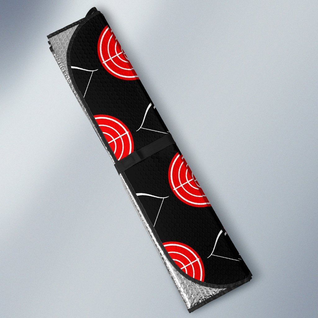 Targets Archery Pattern Print Car Sun Shade-grizzshop