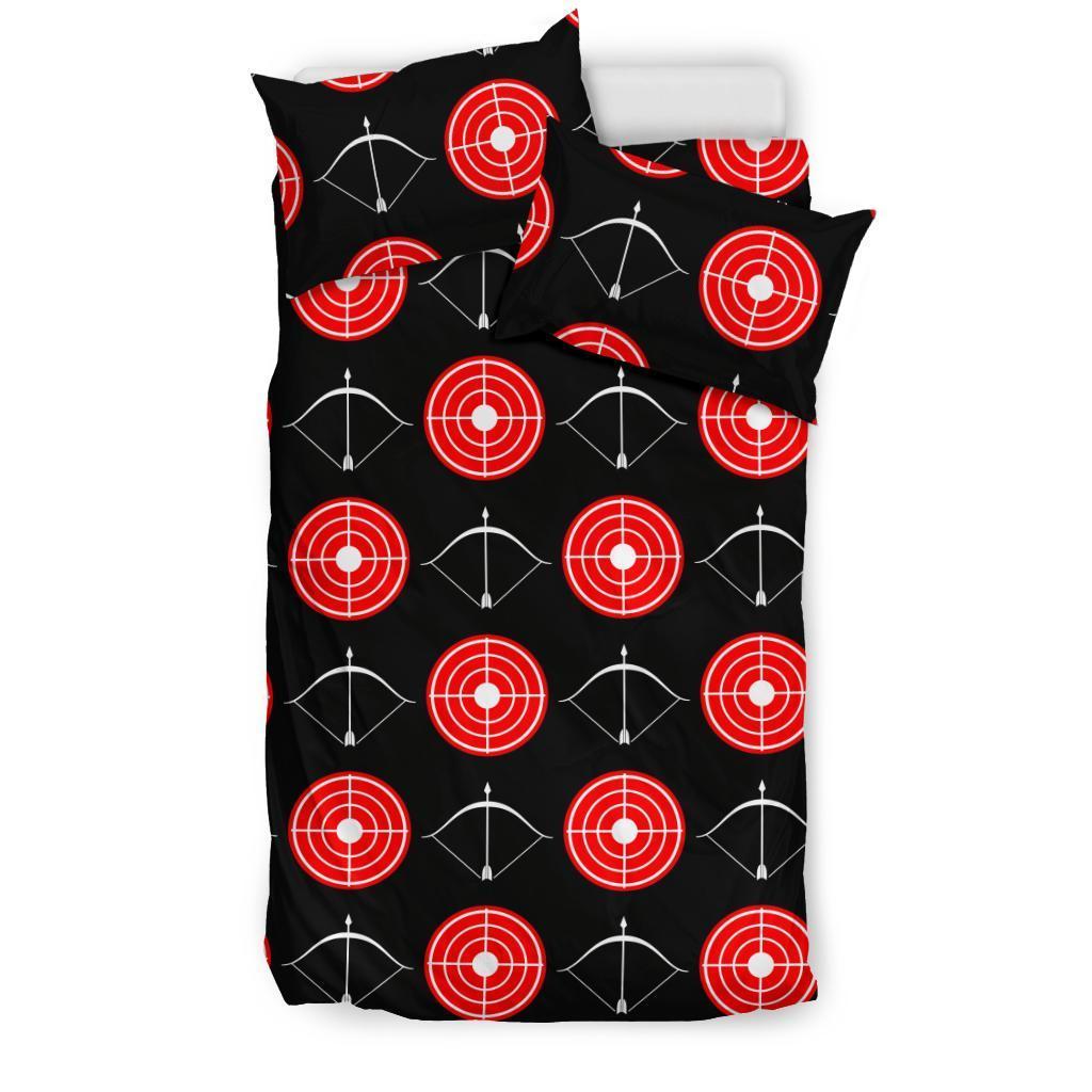 Targets Archery Pattern Print Duvet Cover Bedding Set-grizzshop