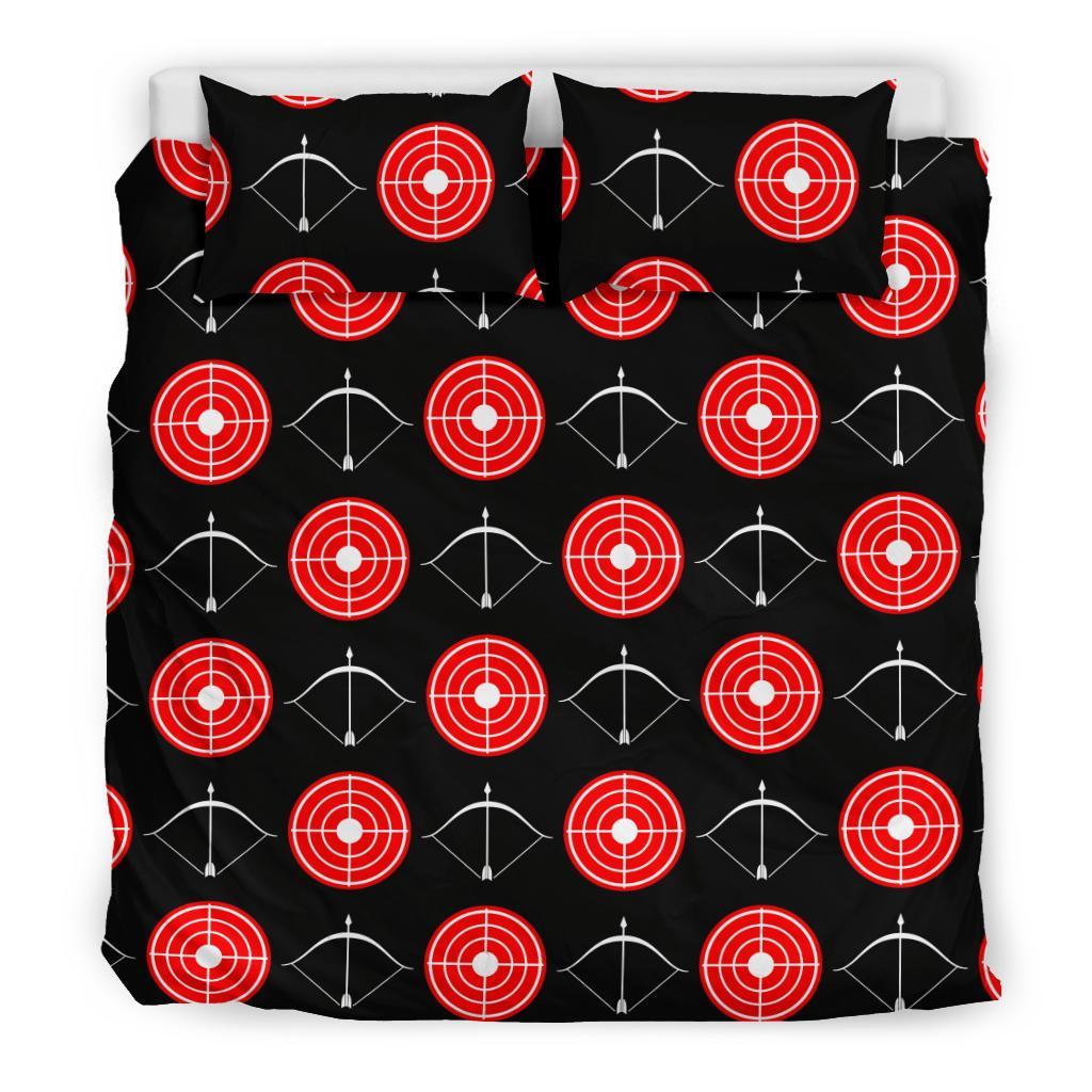 Targets Archery Pattern Print Duvet Cover Bedding Set-grizzshop