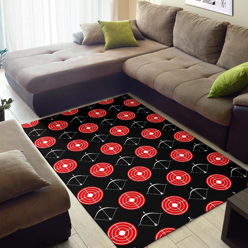 Targets Archery Pattern Print Floor Mat-grizzshop