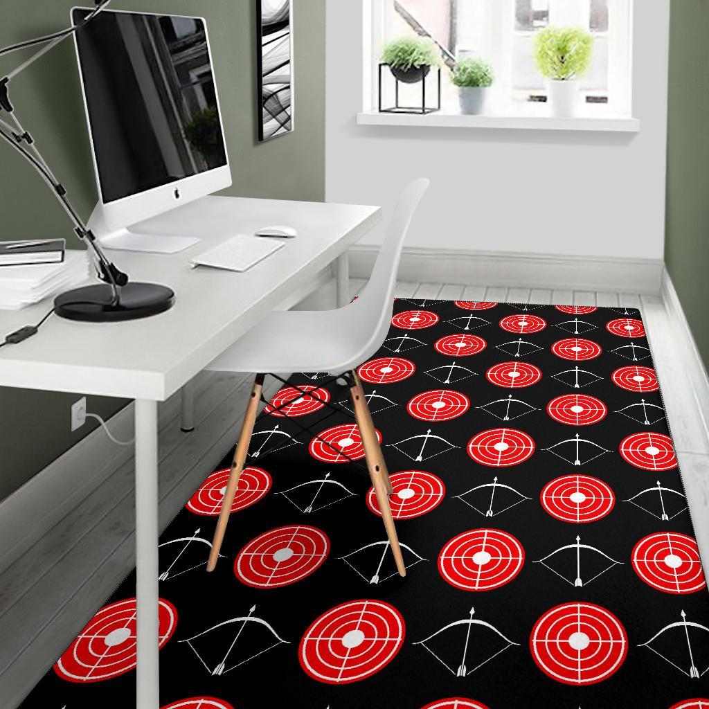 Targets Archery Pattern Print Floor Mat-grizzshop