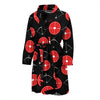 Targets Archery Pattern Print Men Long Robe-grizzshop