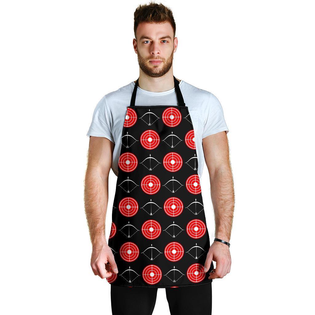 Targets Archery Pattern Print Men's Apron-grizzshop