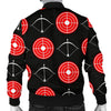 Targets Archery Pattern Print Men's Bomber Jacket-grizzshop