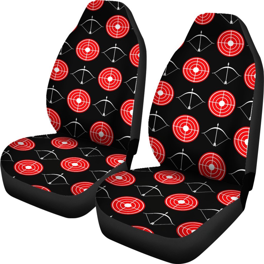 Targets Archery Pattern Print Universal Fit Car Seat Covers-grizzshop