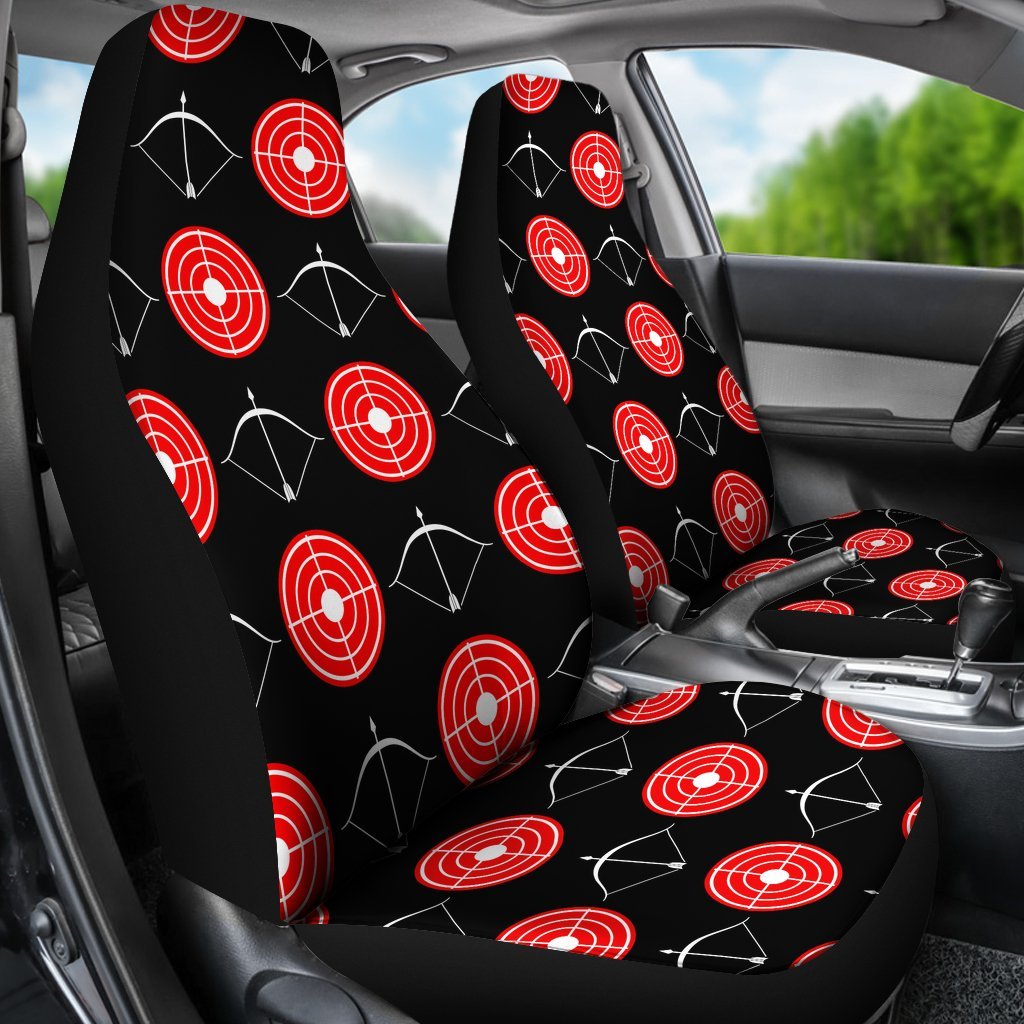 Targets Archery Pattern Print Universal Fit Car Seat Covers-grizzshop