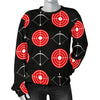 Targets Archery Pattern Print Women's Sweatshirt-grizzshop