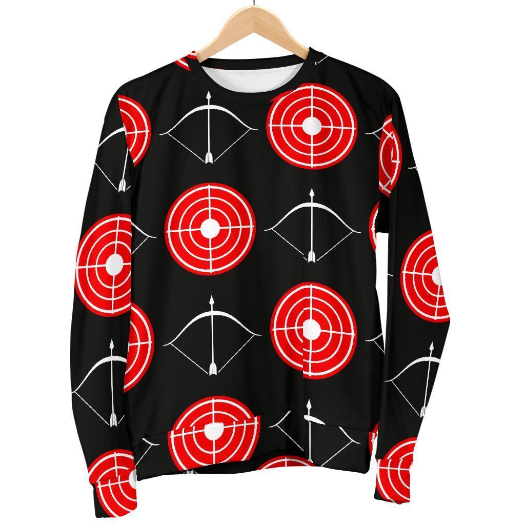 Targets Archery Pattern Print Women's Sweatshirt-grizzshop