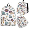 Tarot Pattern Print Backpack-grizzshop