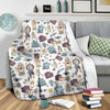 Tarot Pattern Print Blanket-grizzshop