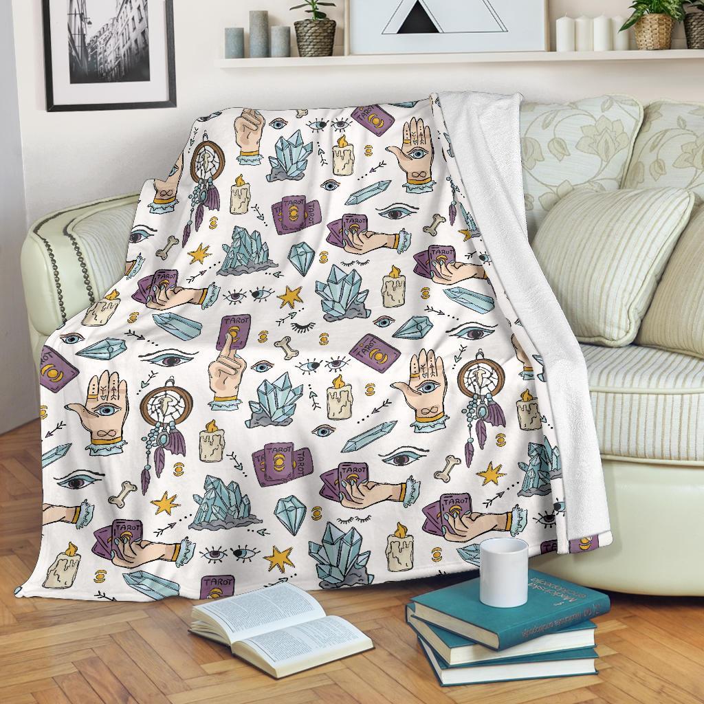 Tarot Pattern Print Blanket-grizzshop