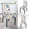 Tarot Pattern Print Chair Cover-grizzshop