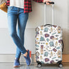 Tarot Pattern Print Luggage Cover Protector-grizzshop