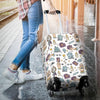 Tarot Pattern Print Luggage Cover Protector-grizzshop