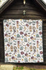 Tarot Pattern Print Quilt-grizzshop