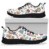 Tarot Pattern Print Sneaker Shoes For Men Women-grizzshop