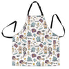 Tarot Pattern Print Women's Apron-grizzshop