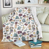 Tarot Print Pattern Blanket-grizzshop