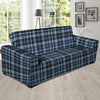 Tartan Blue Plaid Sofa Cover-grizzshop