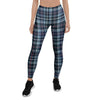 Tartan Blue Plaid Women's Leggings-grizzshop