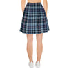 Tartan Blue Plaid Women's Skirt-grizzshop