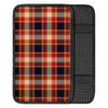 Tartan Brown Plaid Car Console Cover-grizzshop