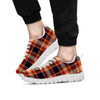 Tartan Brown Plaid Men's Sneakers-grizzshop