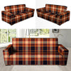 Tartan Brown Plaid Sofa Cover-grizzshop