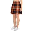 Tartan Brown Plaid Women's Skirt-grizzshop