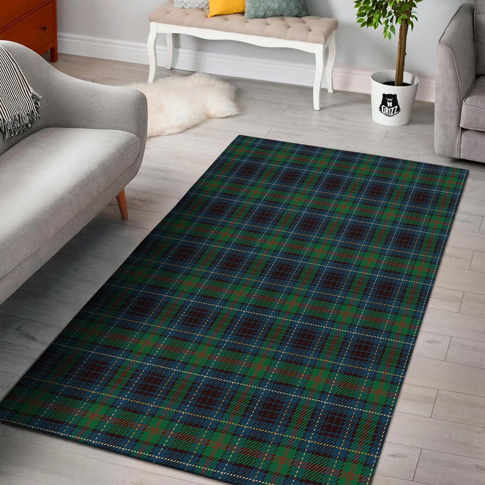 Tartan Irish Print Pattern Floor Mat-grizzshop