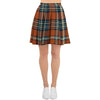 Tartan Orange Plaid Women's Skirt-grizzshop