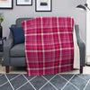 Tartan Pink Plaid Blanket-grizzshop