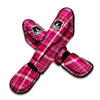 Tartan Pink Plaid Muay Thai Shin Guard-grizzshop