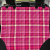 Tartan Pink Plaid Pet Car Seat Cover-grizzshop